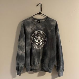 Obey crewneck sweatshirt. Black/grey medium